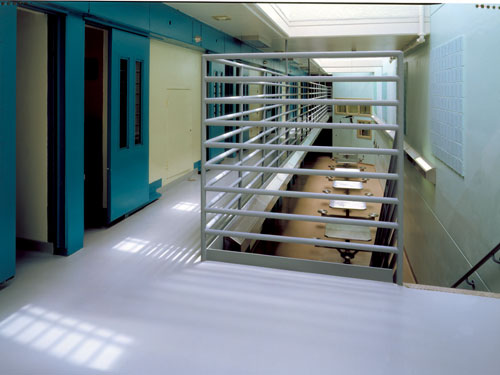stonshield flooring in prison facility